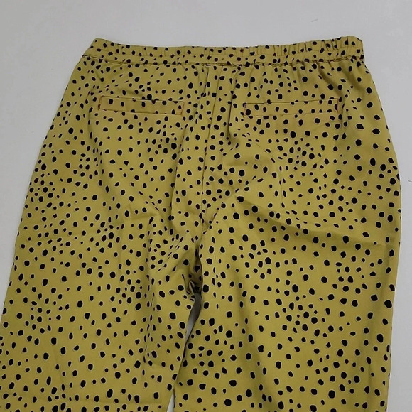 Marine Layer Allison Pants: womens medium, gold color with black polka dots. 💛⚫️ - Picture 10 of 11